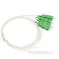 Fibre optique Simple de naine 0,9 mm 1M